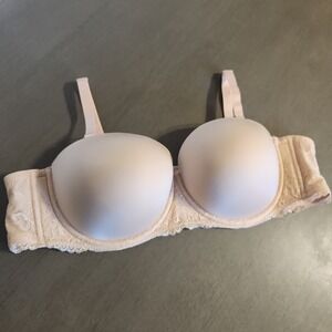Torrid Plus Size Nude Lightly Lined Underwire Bra Size 50B Multiway/Strapless
